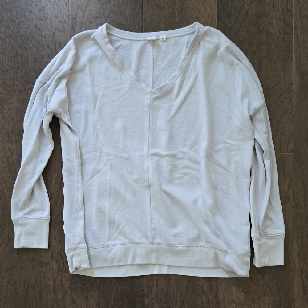GAP Soft Gray Knit Top